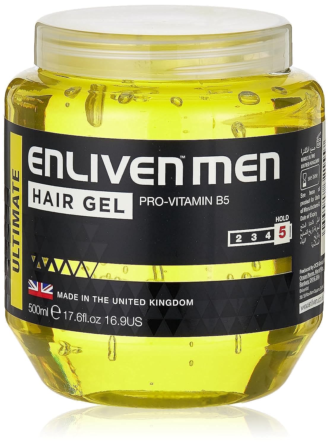 ان ليفن جيل 500مل اصفر - Enliven Styling Gel 500 ml (Yellow)
