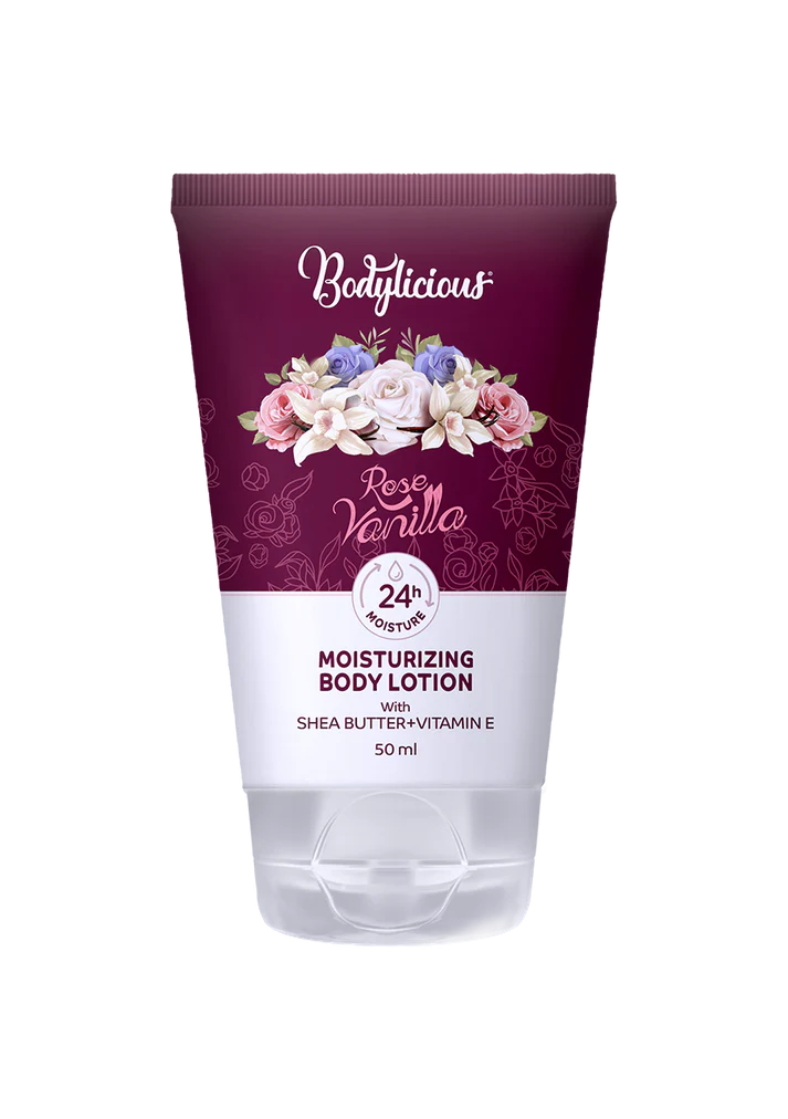 Bodylicious Rose Vanilla Body Lotion 50 ml