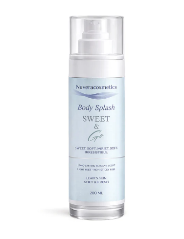 نوفيرا بادي سبلاش 200 مل سويت اند جو - Nuveracosmetics Body Splash Sweet and Go 200 Millilitre