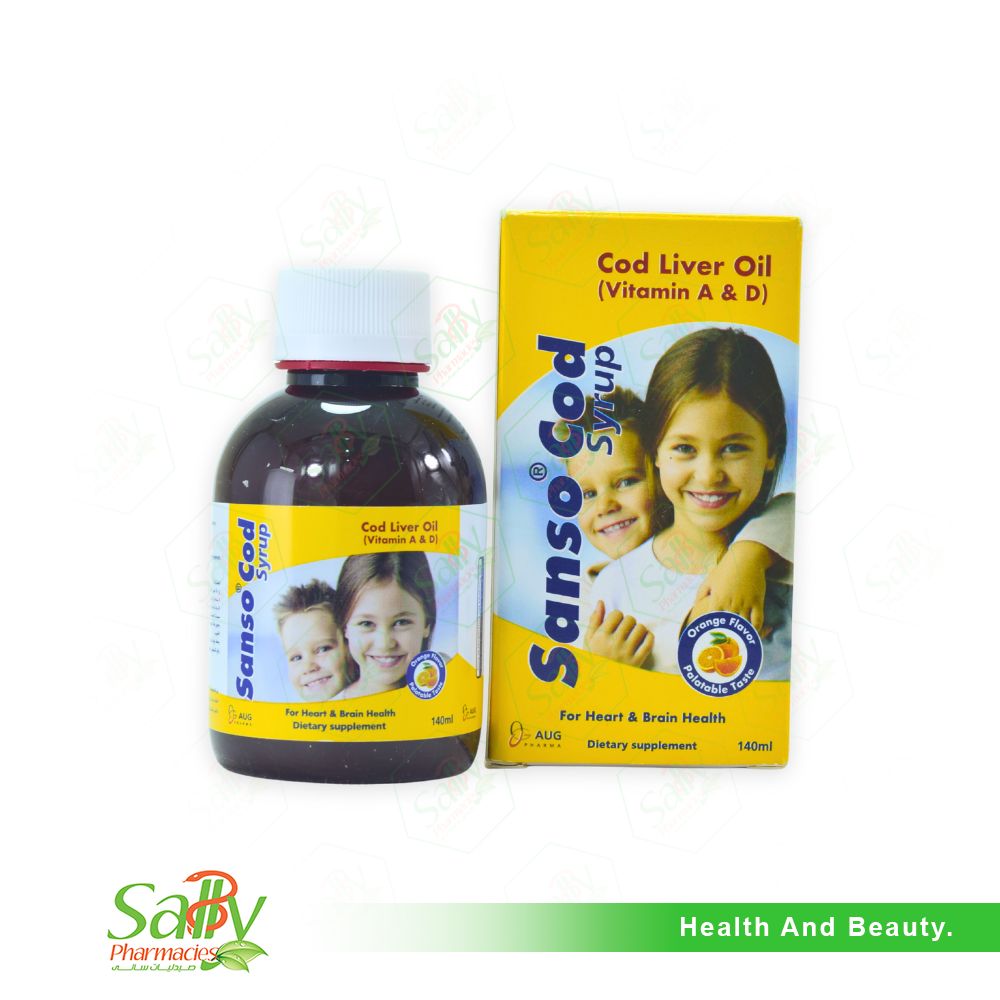 Sanso Cod Syrup 140 ml