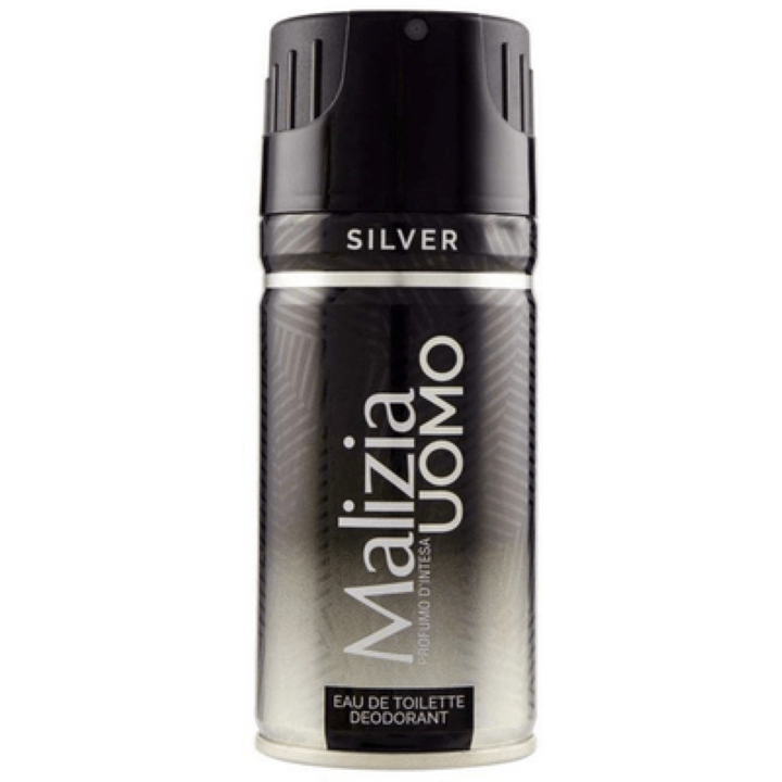 ماليزيا سبراي رجالى سيلفر - Malizia Men's Body Spray - Silver