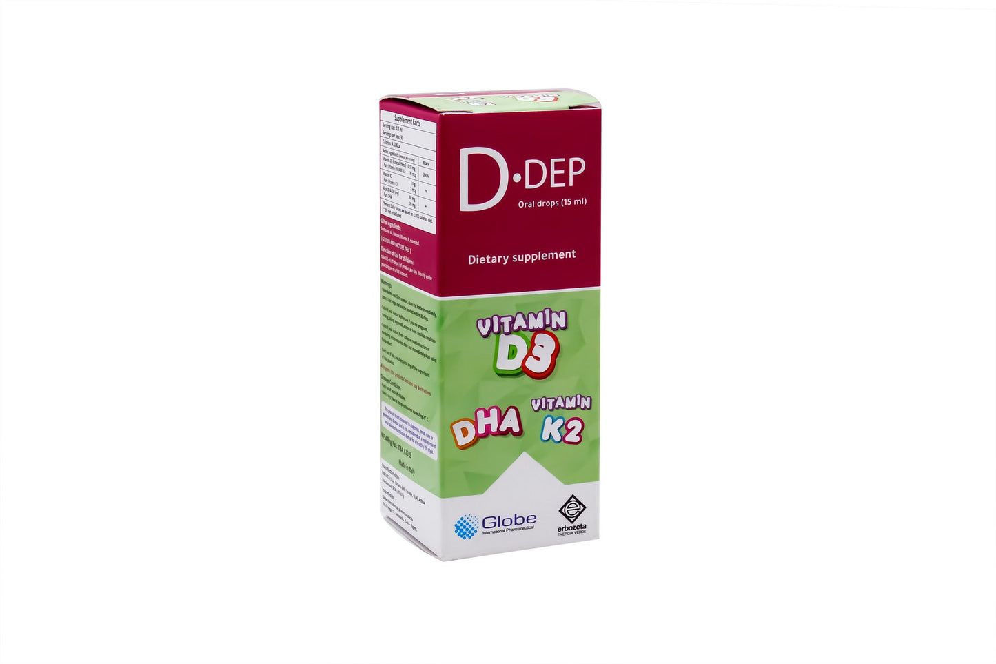 D-Dep Vitamin D3 + Vitamin K2 Drops (15 ml)