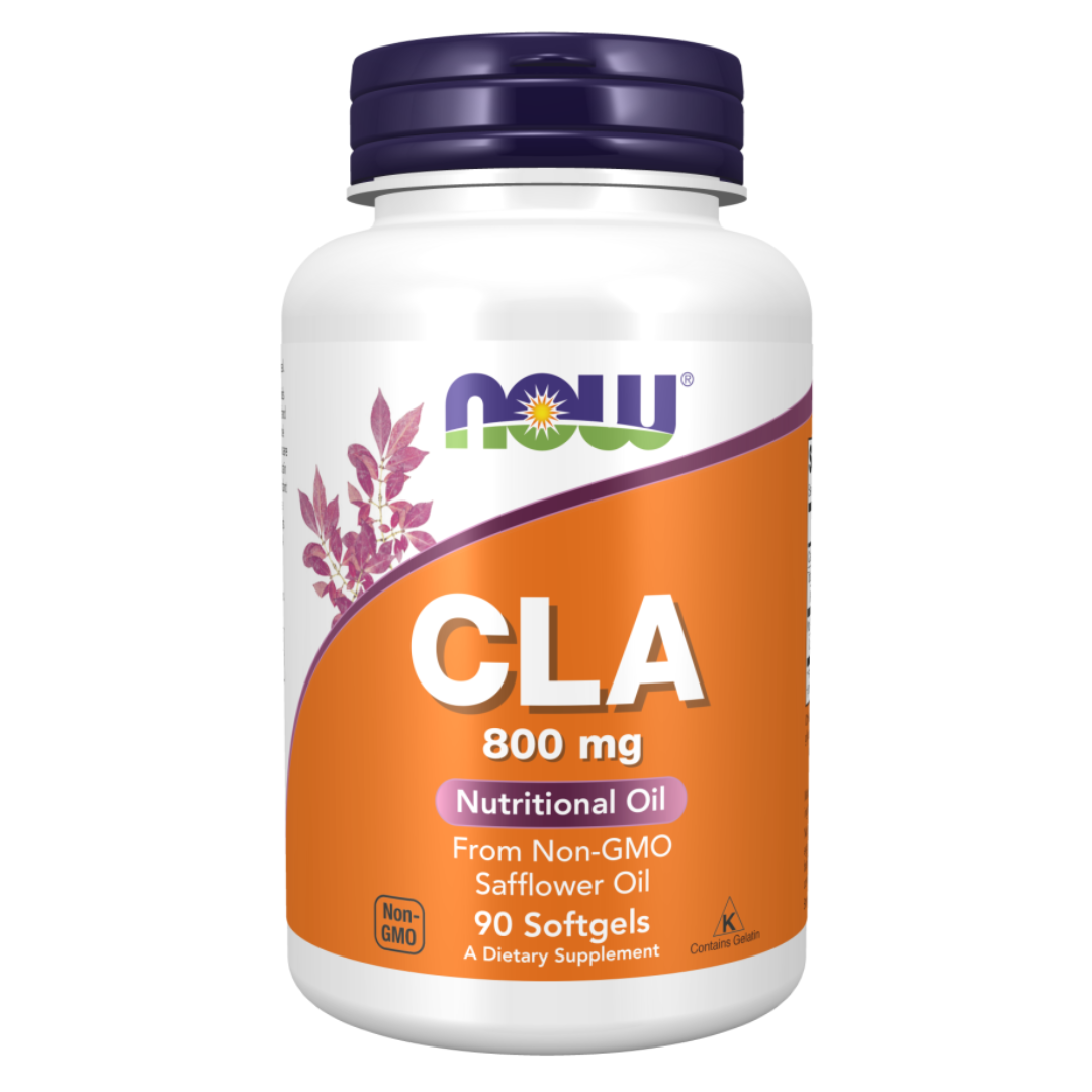 Now CLA (Conjugated Linoleic Acid) 800mg 90 Softgels