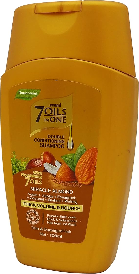 Emami 7 Oils Hair Shampoo With Almond 100ml