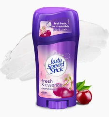 ليدى سبيد ستيك 65جم فريش شيرى بلوسوم - Lady Speed Deodorant Cherry Blossom 65gm