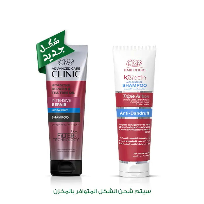 Eva Hair Clinic Keratin Anti-Dandruff Moisturizing Shampoo 230ML