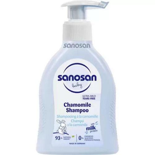 سانوسان بيبى شامبو 200مل كاموميل - Sanosan Baby Shampoo Chamomile (200ml)