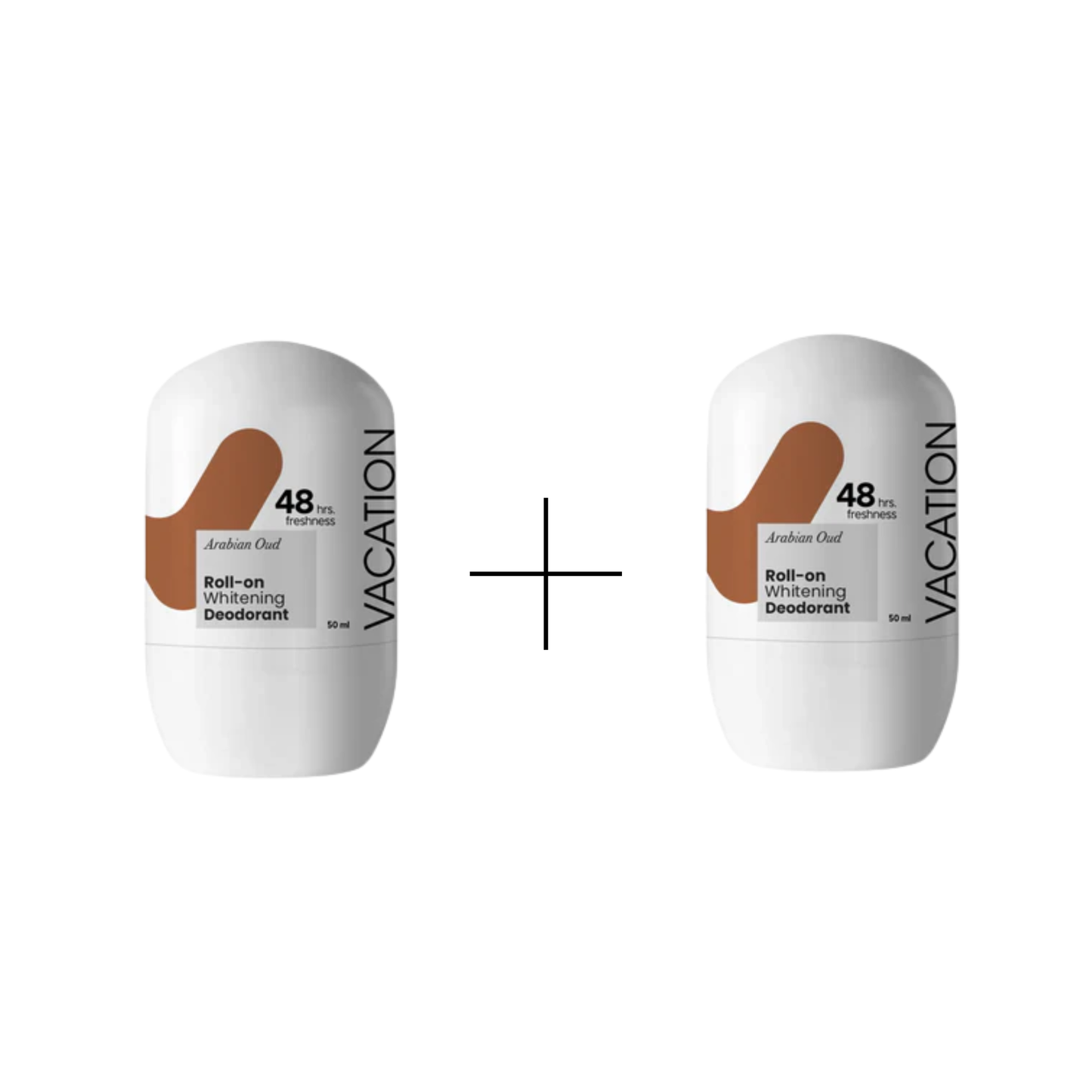 Vacation Arabian Oud Whitening Deodorant 50 ml (1+1) Offer