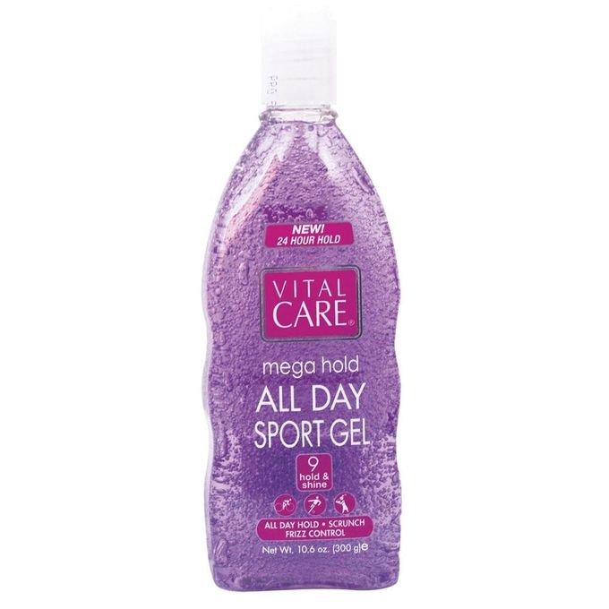 فيتال جيل ميجا 9 موف -Vital Care Mega Mega Extreme Wet Look Gel (Purple - Hold 9)