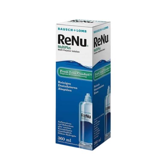 رنيو محلول عدسات 360م بلاس - Renu MultiPlus Contact Lens Solution - 360 ml