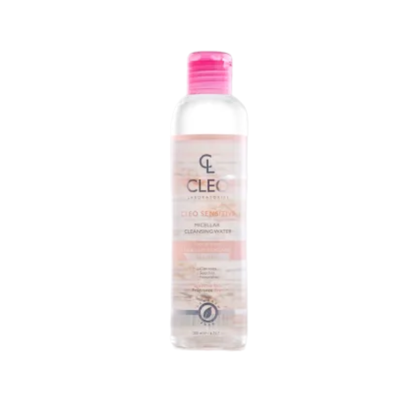 Cleo Sensitive Micellar Cleansing Water 200ML - كليو ماء ميسيلار للبشرة الحساسة 200مل