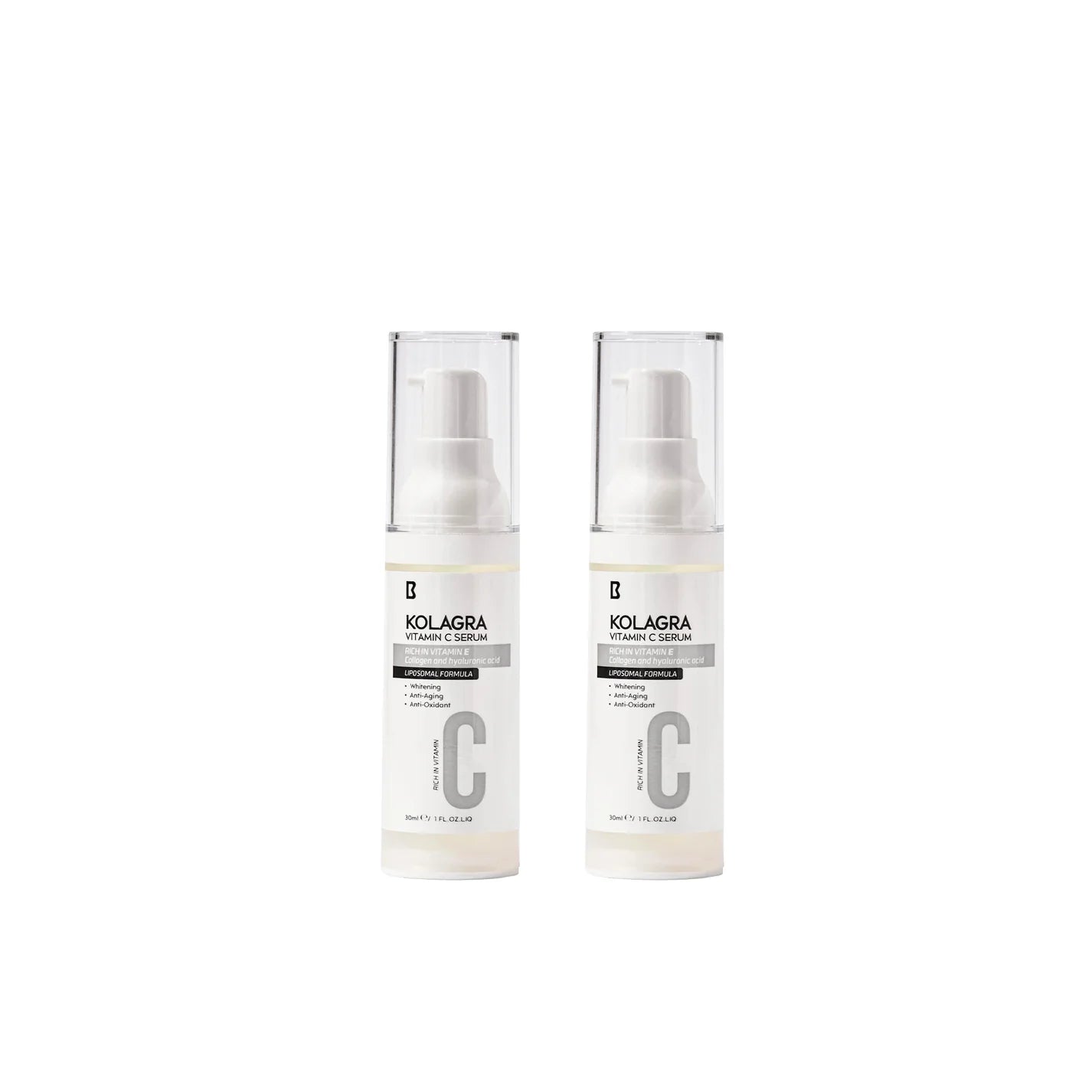 Kolgara offer vitamin c serum (1+1) 30ml+ 30ml