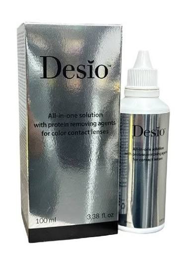 محلول عدسات ديسيو 100مل ايطالي - Desio Contact Lens Solution - 100 ml (Italian)