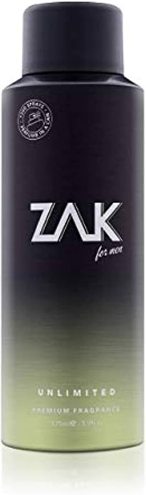 زاك سبراي 175مل انليميتيد - Zak Body Spray (175ml) - Unlimited