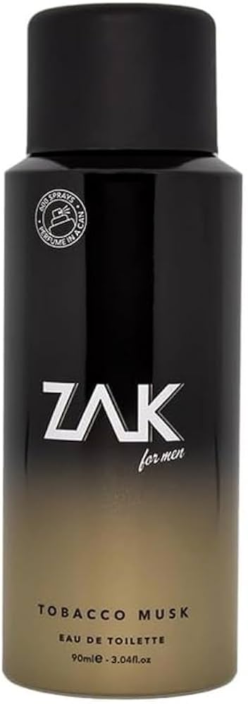 زاك سبراي 90مل توباكو ماسك - Zak Body Spray (90ml) - Tobacco Musk