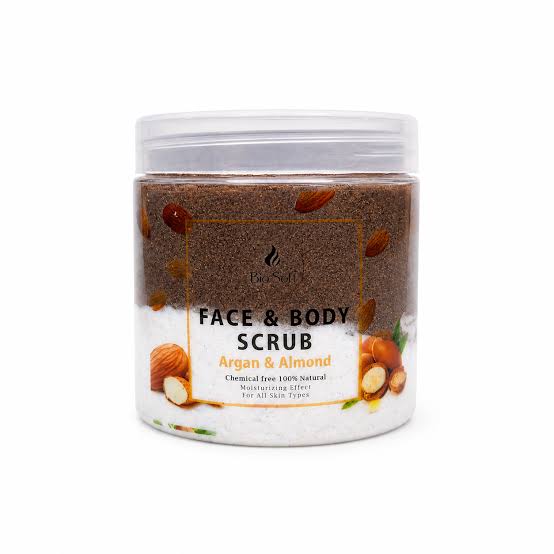 بيو سوفت سكرب ارجان 500مل - Bio Soft Argan Face & Body Scrub 500 ml