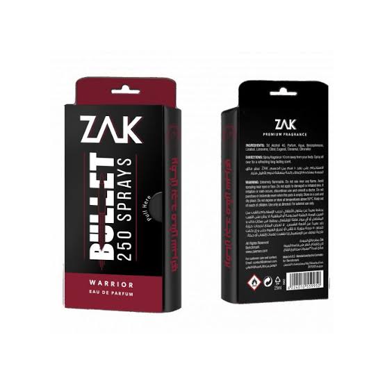 زاك برفان جيب 25مل واريور - Zak Pocket Perfume (25ml) - Warrior