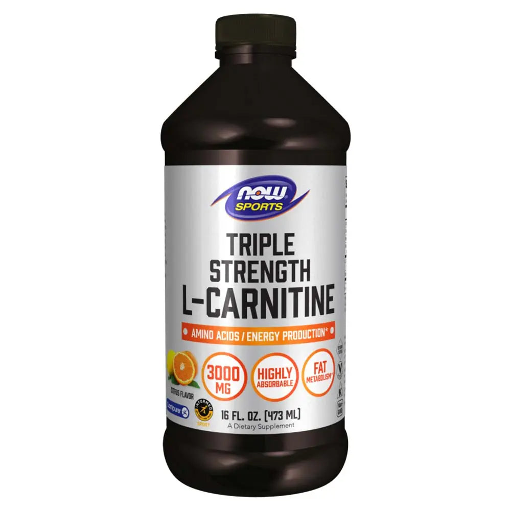 Now L-Carnitine 3000mg Syrup 473ml