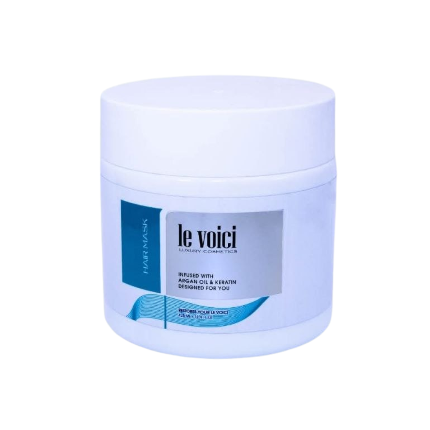 لو فواسي ماسك للشعر ارجان وكيرياتين 425مل - le voici Hair Mask With Argan Oil & Keratin 425ml