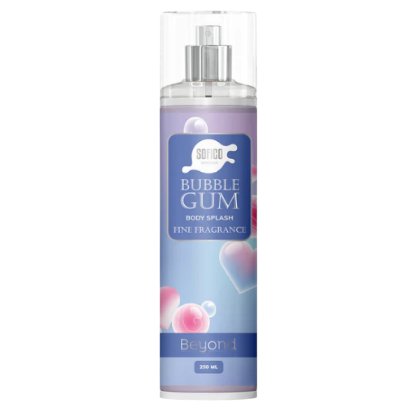 سوفيكو بيوند بادى سبلاش 250مل بابل جم - Sofico Beyond body splash (Bubble Gum) 250 ml