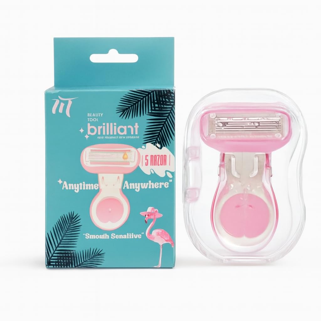 بريليانت ماكينة حلاقه حريمي كيس 5+1 ماكينه -Brilliant Women's Disposable Razors, 5+1 Free Value Pack