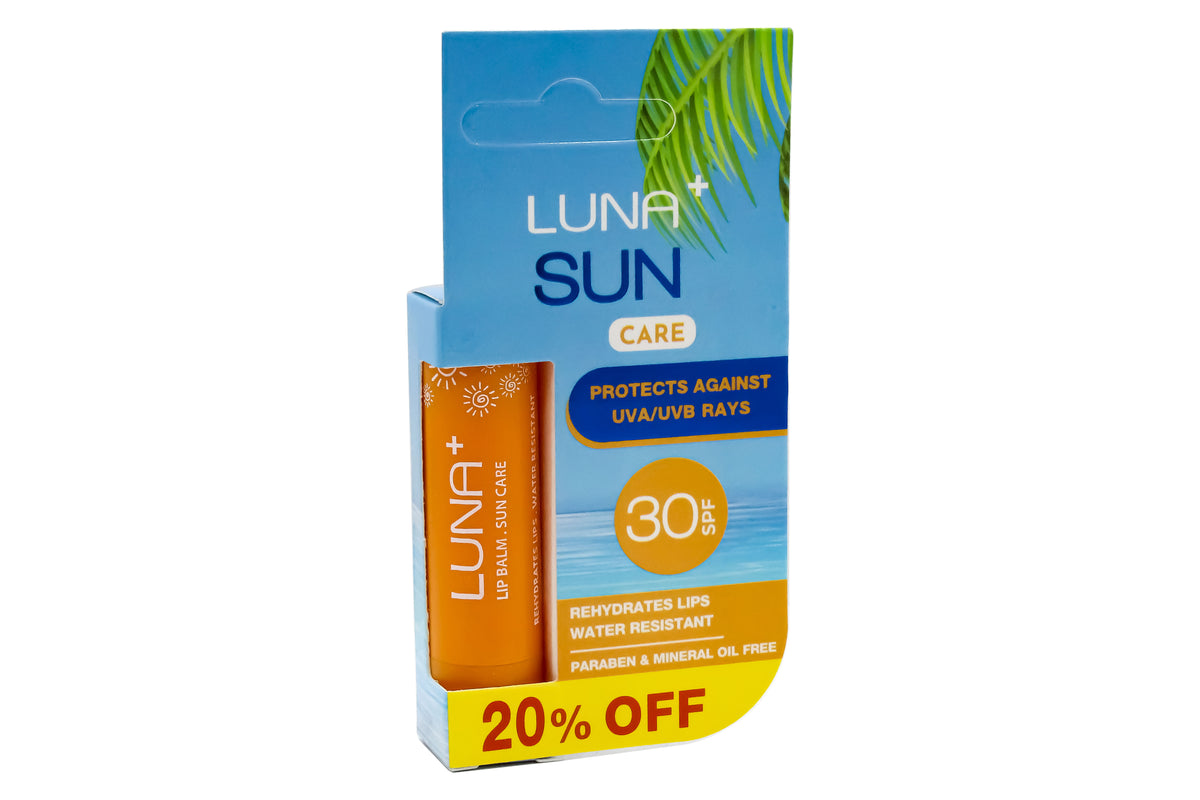 لونا ليب بالم صن كير حمايه 30/ 3.5جم عرض - Luna Lip Balm Sun Care - SPF 30 (3.5 g / Special Offer