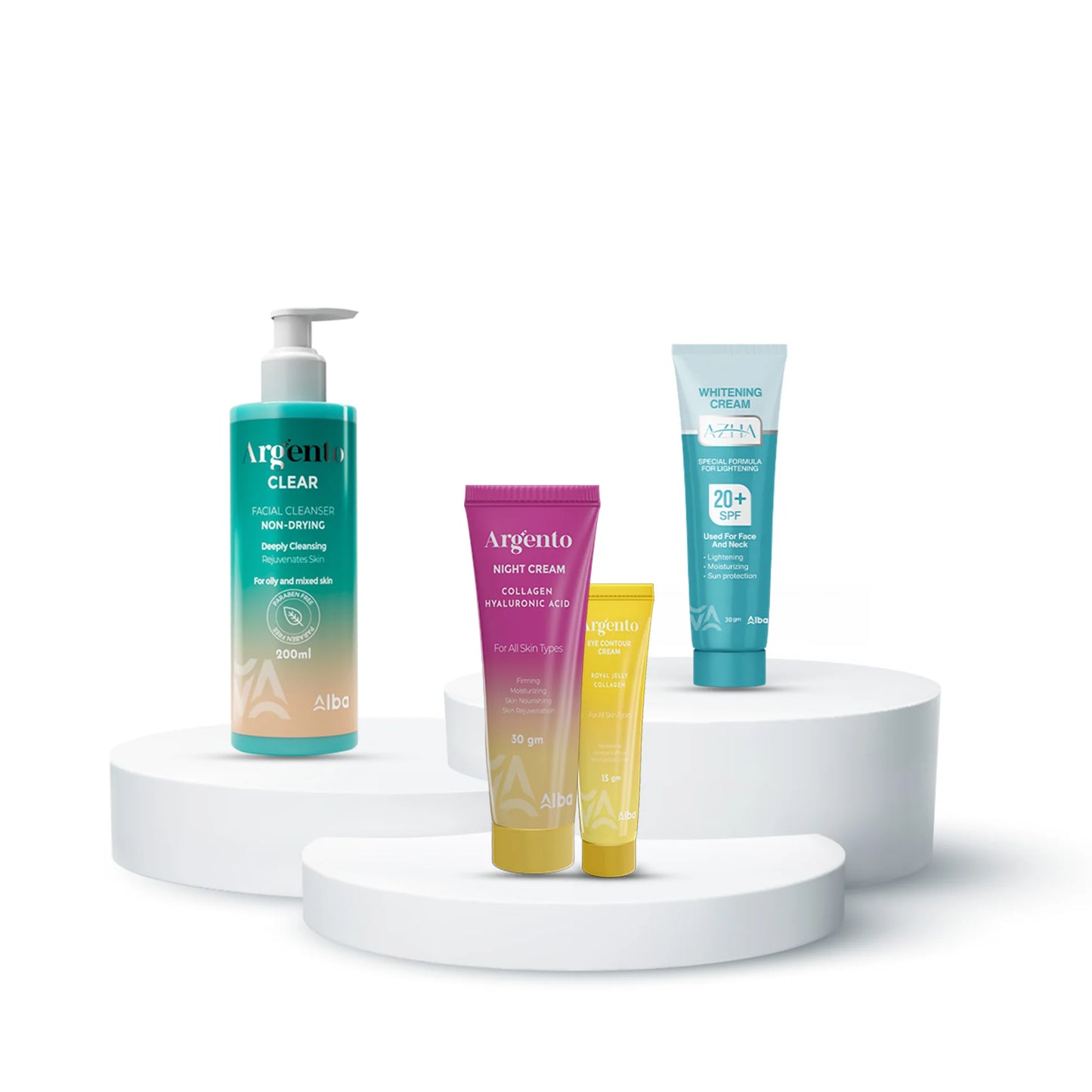 Argento Clear Offer 3+1 Daily skin care kit offer