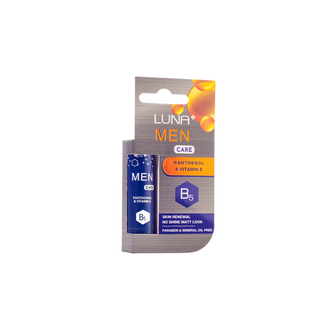 لونا ليب مويست رجالي 3.5جم فيتامين وبانثينول - Luna Men's Lip Moist 3.5 g - Vitamin & Panthenol