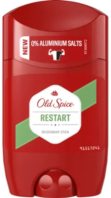 اولد سبايس ستيك احمر 50مل ريستارت - Old Spice Deodorant Stick 50ml Restart