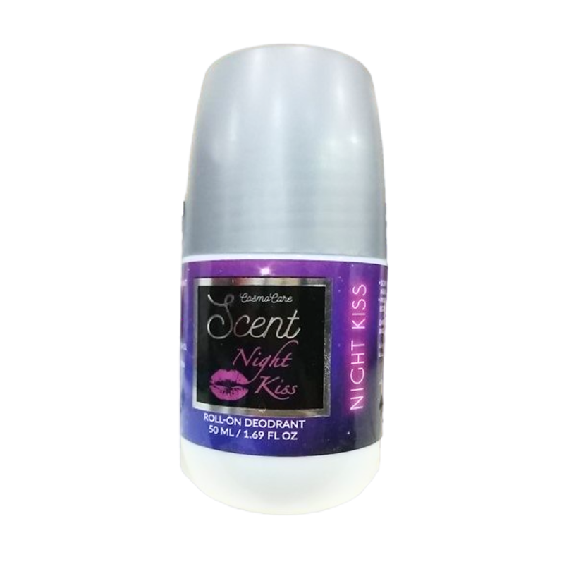 سينت ديودرانت رول اون 50مل نايت كيس - Scent Deodorant Roll-On - Night Kiss, 50ml