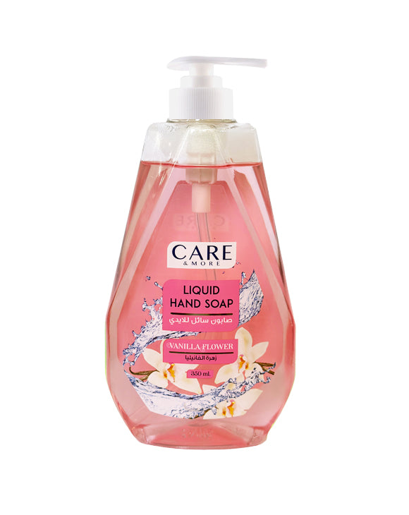 Care & More Liquid Hand Soap – Vanilla 350ml