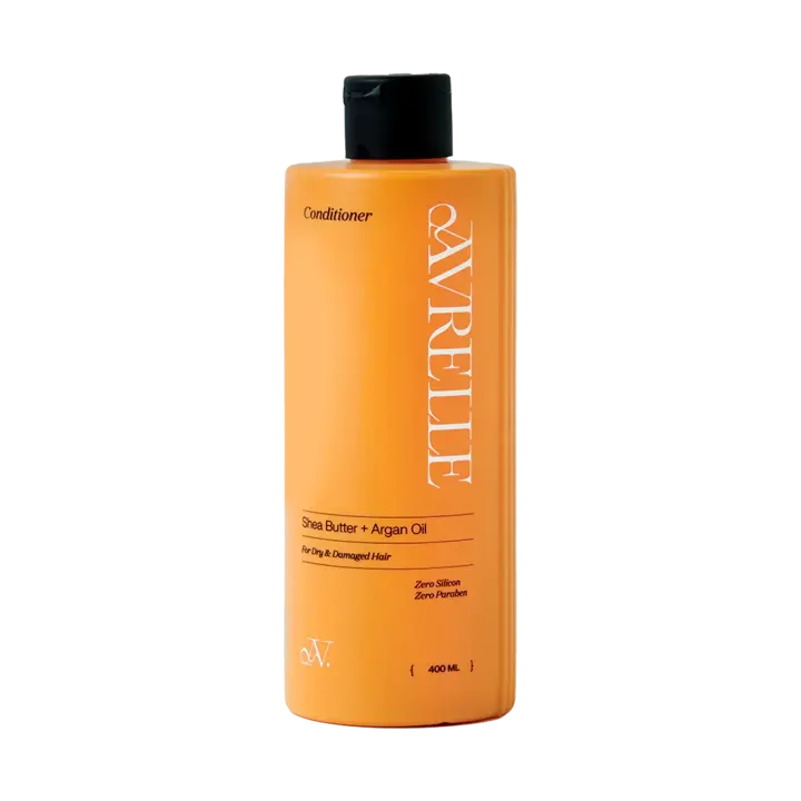 افريل بلسم 400مل شيا وارجان - Avrelle Hair Conditioner 400 ml with Shea Butter & Argan Oil