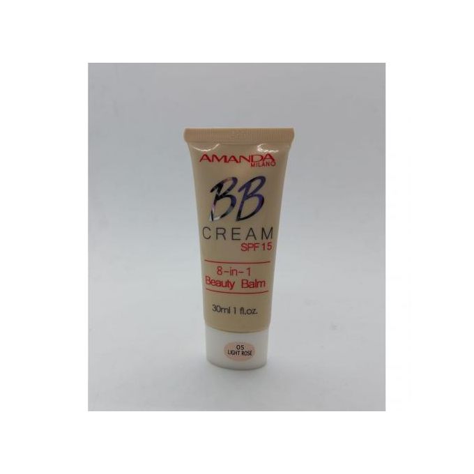 اماندا كريم اساس30مل بي بي كريم 5 - Amanda BB Cream Foundation - 30ml - Shade 5