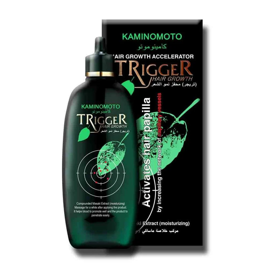كامينوموتو تريجر 180مل محفز لنمو الشعر - Kaminomoto Trigger Hair Growth Accelerator 180 ml