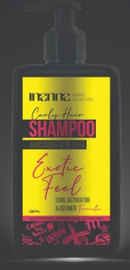 انانا شامبو 300مل شعر كيرلي افوكادو والوفيرا - Anana Curl Care Shampoo with Avocado & Aloe Vera (300ml)