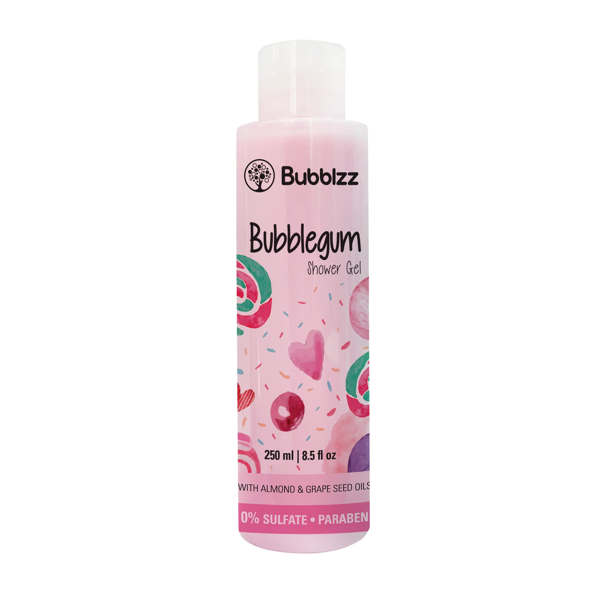 ببلز شاور جيل 250مل لبان - Bubblzz Shower Gel 250 ml - Bubble Gum
