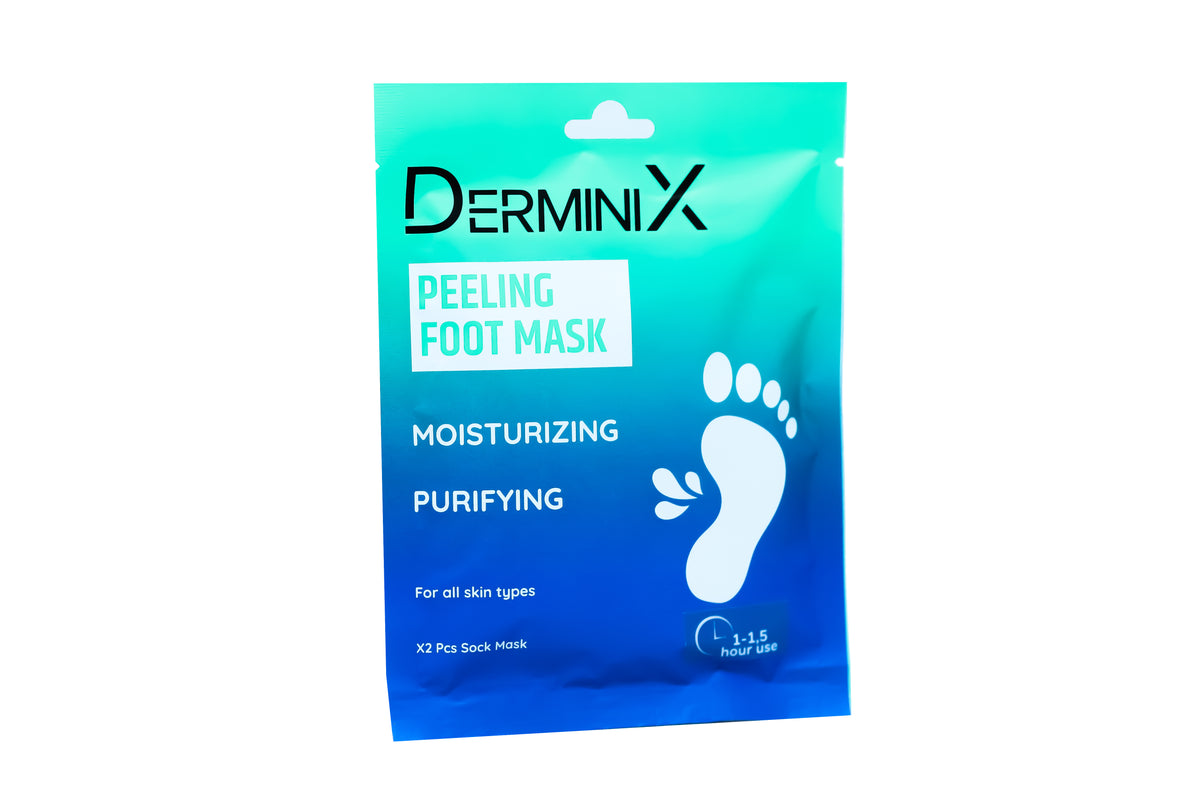 ديرمينيكس قناع ورقي للقدم بلينج - Derminix Bling Foot Sheet Mask