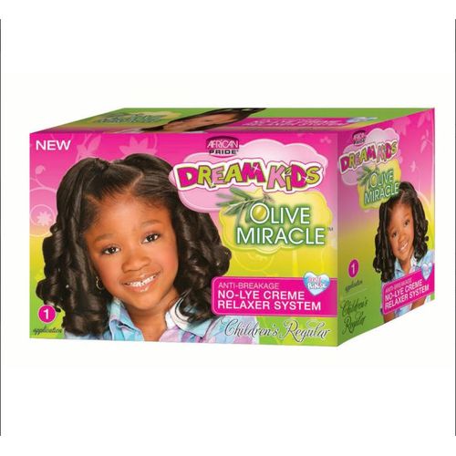افريكان دريم كيدز فرد بالزيتون - African Pride Dream Kids Olive Miracle No-Lye Relaxer