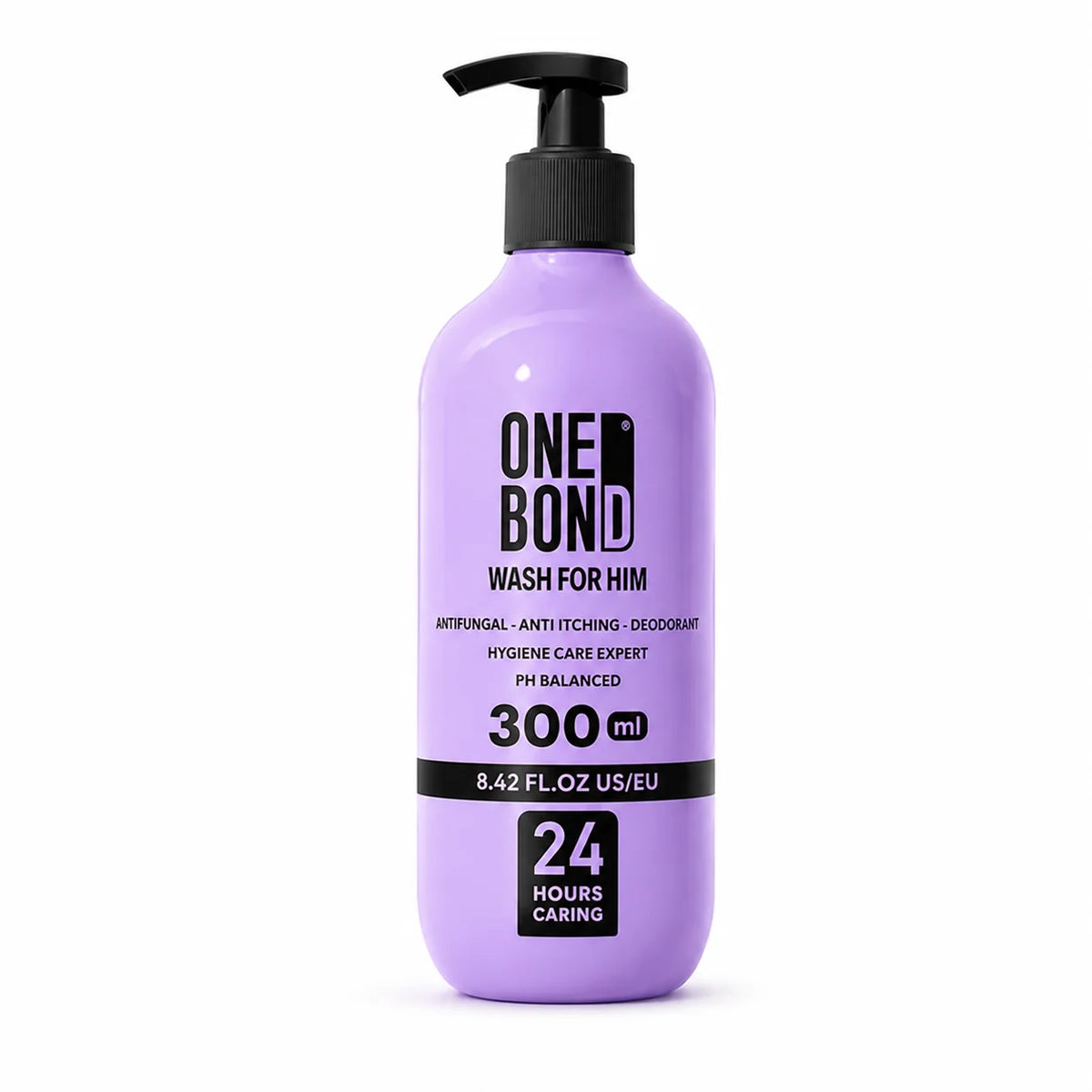 ون بوند غسول للرجال 300مل بلو شانيل موف -One Bond Men's Face Wash (300ml) - Blue Chanel (Purple)