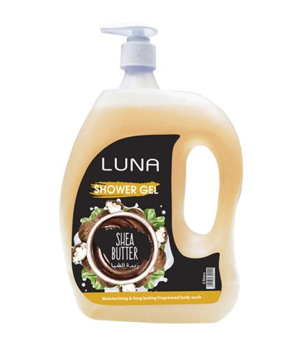 لونا شاور جيل 2 لتر زبدة شيا 20% خصم - Luna Shower Gel 2 Liters with Shea Butter - 20% Off Offer