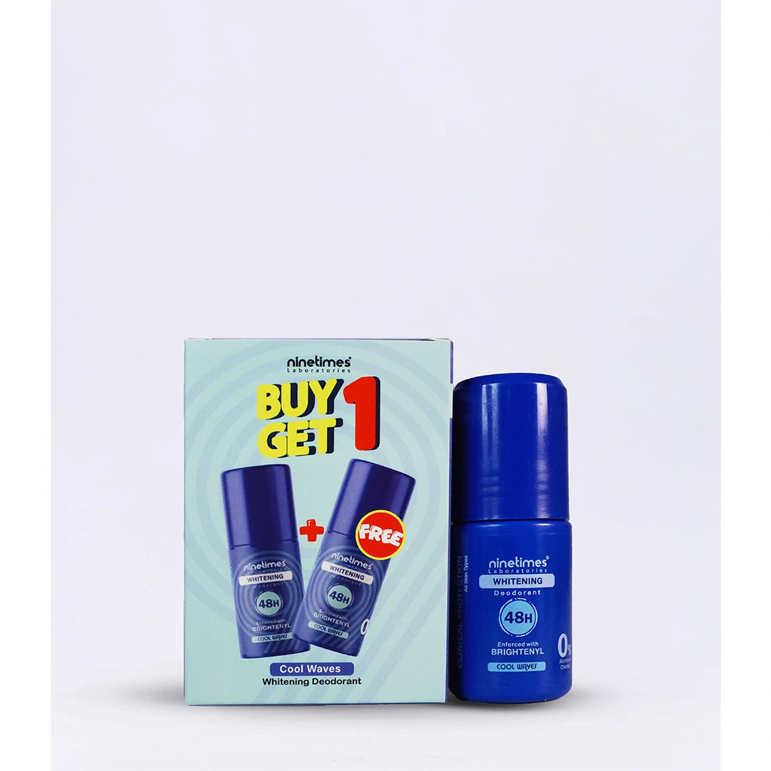 ناين تايمز ديودرانت كول ويفز 2ق عرض - Times 9 Deodorant - Cool Waves (2 Pcs Offer)