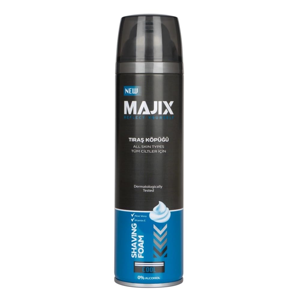 ماجيكس فوم حلاقة 100مل كوول - Majix Shaving Foam 100ml - Cool