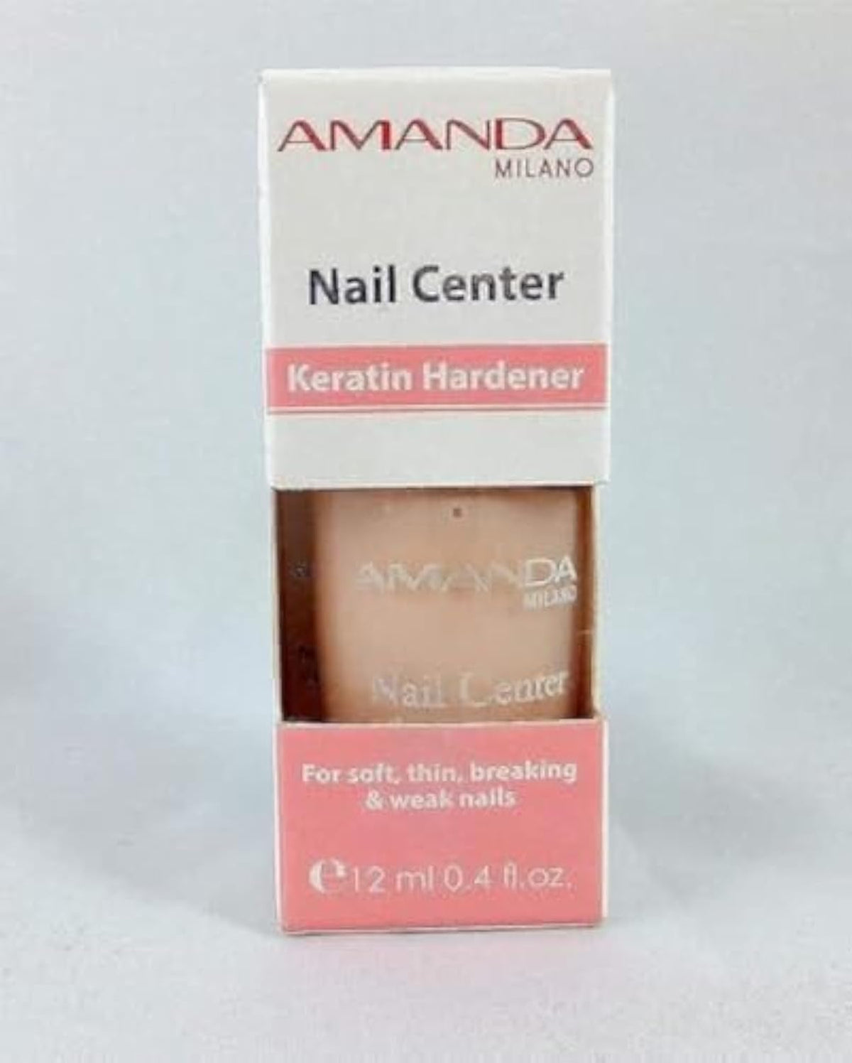 اماندا نيل سنتر كيرياتين 12مل للاظافر - Amanda Nail Center Keratin Nail Treatment 12ml