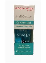 اماندا نيل سنتر كالسيوم جيل 12مل للاظافر - Amanda Nail Center Calcium Gel for Nails 12ml