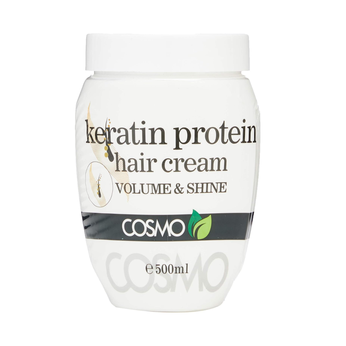 كوزمو كريم شعر 500جم بالكيرياتين - Cosmo Hair Cream 500g - With Keratin