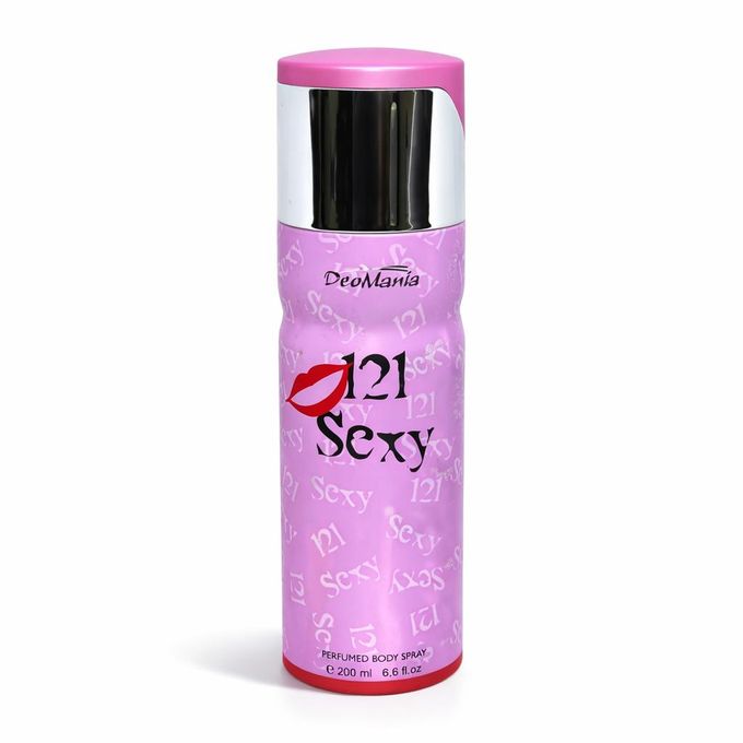 ديومانيا سبراي 200 مل حريمي 121 سيكسي - Deomania Women's Deodorant Body Spray - 121 Sexy (200ml)