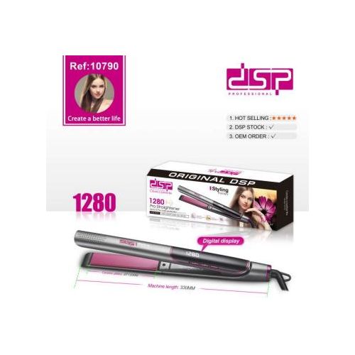 دي اس بي مكواة تمليس الشعر نوريش موديل 10790 - DSP Nourish Hair Straightener / Flat Iron - Model 10790
