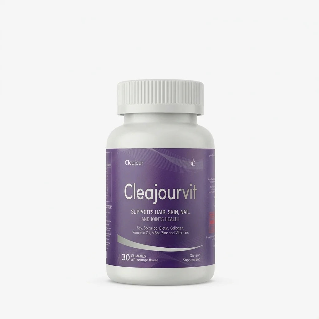 كليجور فيت فيتامينات للشعر والأظافر 30 قطعة - Cleajour Vit Hair & Nails Vitamins - 30 Gummies/Tablets