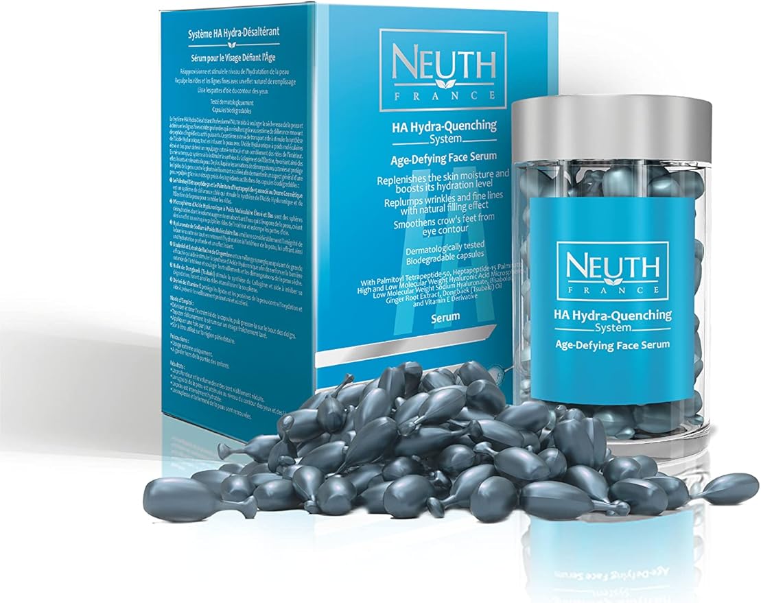نوث سيرم للوجه هيالورونيك 50 كبسولة - Neuth HA Hydra-Quenching System, Age-Defying Face Serum
