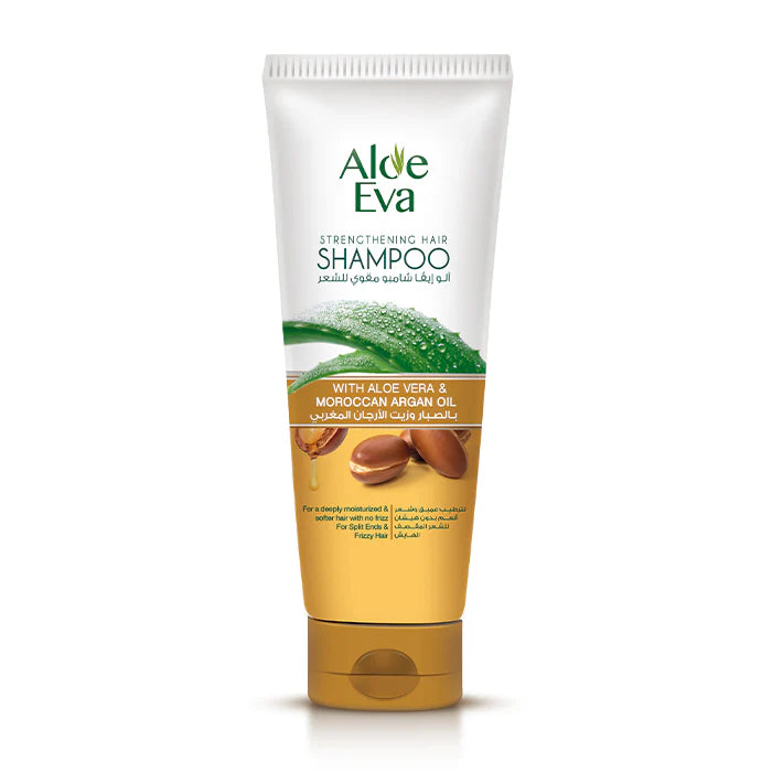 Aloe Eva Hair Strengthening Shampoo With Aloe Vera & Moroccan Argan Oil 230ml